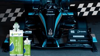 Neuer Strukturklebstoff Puryx im Einsatz beim Bau eines Formula-Student-Rennwagens. (Bild: Gluetec Group)
