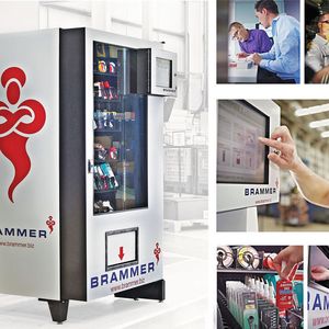 Bei Invend zahlt der Kunde nur die Artikel, die vom Automaten ausgegeben werden. Die Kosten für die Bestandsführung muss er nicht tragen. Ferner werden die Invend-Automaten von Brammer automatisch wieder aufgefüllt.