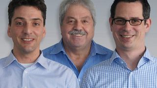 Raoul Kimmelmann, Geschäftsführer für Vertrieb und Marketing, Thomas Miller verantwortet Technik, Applikation und Support und Ernst Rauscher, konzentriert sich auf den Bereich Finanzen und strategische Ausrichtung. (Rauscher)