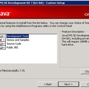 Abbildung 1: Installieren von Java SE auf dem OpenNMS-Server