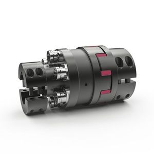 Radial montierbare Sicherheitskupplungen für Extruder: Die robusten Kupplungen bauen kompakt und wurden  für hohe Drehmomente ausgelegt.