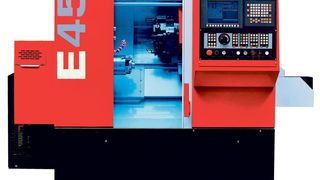 Alle Varianten der Emcoturn E 45 sind mit einem 12-fach Revolver mit VDI-30-Aufnahme und einer C-Achse ausgerüstet. (Archiv: Vogel Business Media)