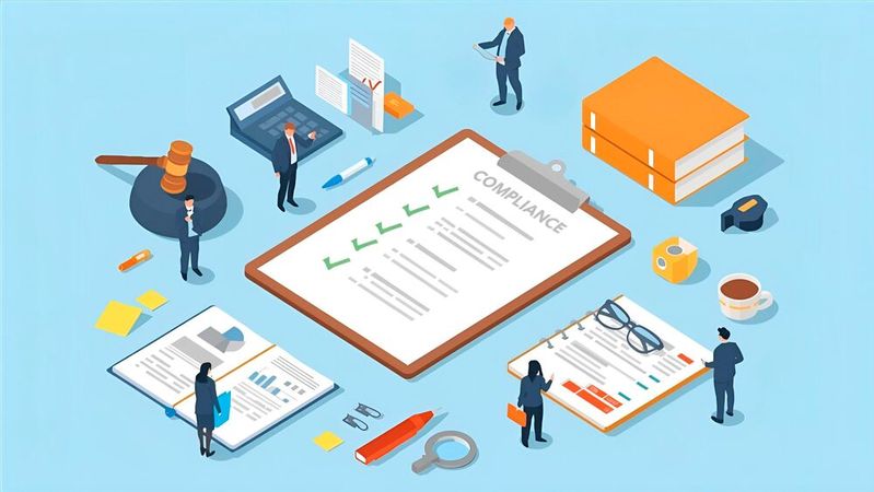 Was sind die wichtigsten Entwicklungen für die Compliance in Unternehmen im Jahr 2026?(Bild:  Canva / KI-generiert)