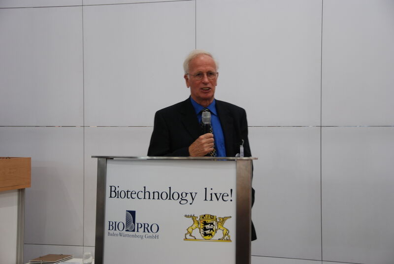 Wir wünschen uns, dass der Biotechnica Studienpreis 2009 dazu beiträgt, die weitere wissenschaftliche Karriere der Preisträger zu fördern, sagt Prof. Reinhard Paulsen, VBIO-Vizepräsident (Archiv: Vogel Business Media)