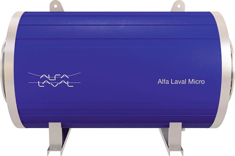 Der Alfa Laval Micro (hier in horizontaler Ausführung) erlaubt die Wärmerückgewinnung aus Abgasen. (Alfa Laval)