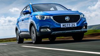 MG präsentiert mit dem ZS EV sein erstes elektrisch angetriebenes Modell. (Dean Smith)