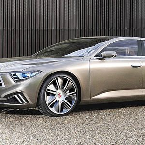 Vor dem Genfer Salon 2015 war die Fachwelt noch von einer coupéartigen Limousine ausgegangen. Im Bild der Entwurf eines Graphikers der „Auto Bild“. (Foto:  obs/Auto Bild/ Radovan Varicak)