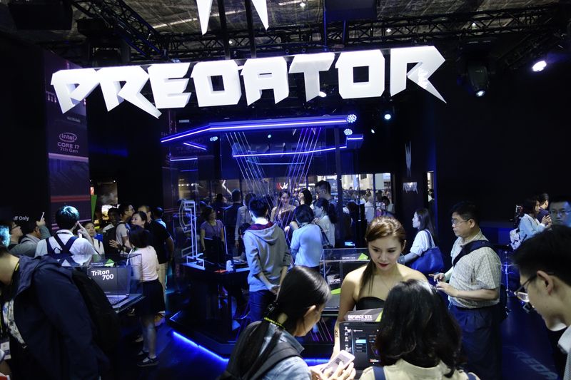 Predator Produkte von ACER waren wieder ein Magnet für die Besucher. (Bild: IT-BUSINESS)