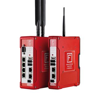 Der Industrial VPN-Router und die Firewall der IRF-2000 Serie sind auf der Messe in Nürnberg zu sehen.