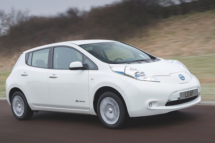 Der neue Leaf ist in mehr Farben als früher erhältlich, darunter ist auch die Modefarbe Weiß. (Foto: Nissan)