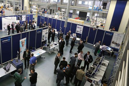Servicerobotik ist immer mehr auf der Agenda der grossen Player. Entsprechend gross war der Aufmarsch zu den Schunk Expert Days. (Schunk)