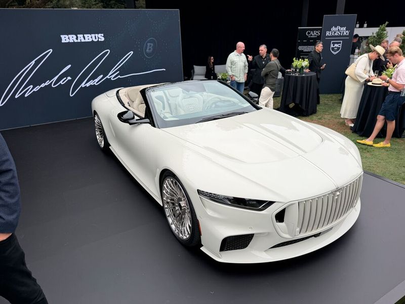 Unter der Haube des Brabus Bodo Cabrio arbeitet ein kräftig aufgerüsteter V12-Motor, der es auf glatte 1.000 PS bringt. (Bild: SP-X/Benjamin Bessinger)
