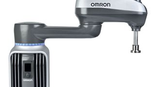 Scara-Roboter i4 sollen Maßstäbe bei Geschwindigkeit und Präzision setzen und bieten eine einfache Integration in die Produktionslinie mit vorrausschauenden Wartungsfunktionen. Im Frühjahr 2019 wird Omron die ersten Modelle auf den Markt bringen: den i4-650, den i4-750 und den i4-850, die dann entsprechend über eine Armlänge von 650 mm, 750 mm bzw. 850 mm verfügen werden. (Omron)