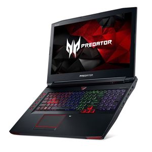 Die fünf verschiedenen Zonen der Tastatur der Predator-Notebooks lassen sich individuell beleuchten. 