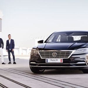Für das Design des Modells waren Jozef Kabaň, Marco Pavone und Tomasz Bachorski verantwortlich.(Bild:  Volkswagen)