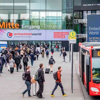 Vom 10. bis 12. März 2026 wird sich in Nürnberg wieder alles um Embedded-Systeme drehen, wenn die Embedded World ihre Pforten öffnet.  (Bild: NürnbergMesse | Thomas Geiger)