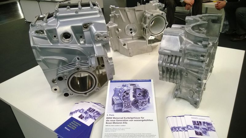 3. Preis des Aluminium-Druckguss-Wettbewerbs: Fa. BMW mit einem Motorrad-Kurbekgehäuse. (Bild: D. Quitter, konstruktionspraxis)