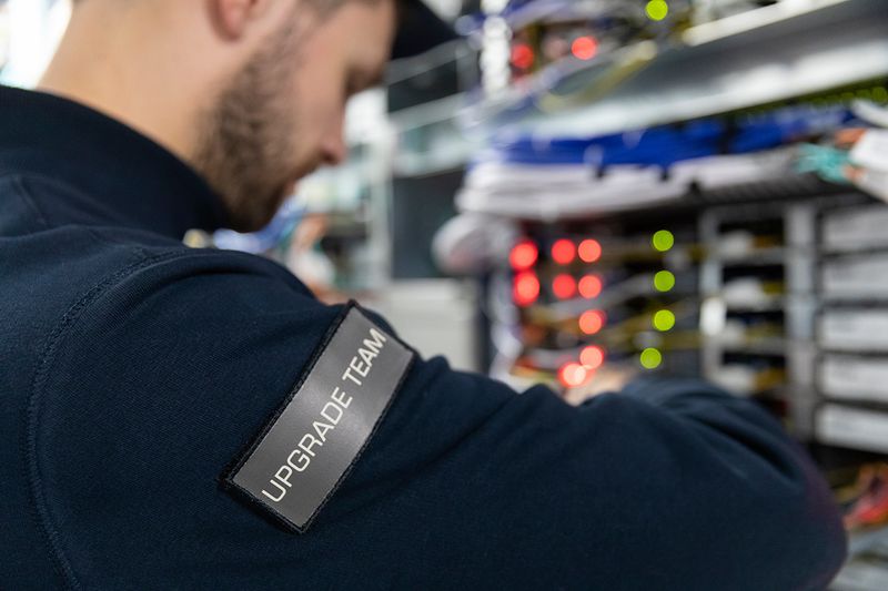 Wenn ein Kunde mehr Speicher, mehr Performance, mehr Connectivity .... benötigt.... (OVH)