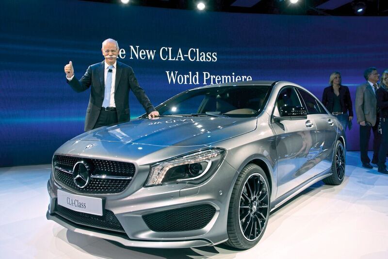 Ein weiteres Zetsche-Baby auf A-Klasse-Basis ist das Limousinen-Coupé CLA. (Mercedes-Benz)