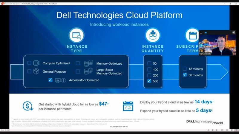 Die „Dell Technologies Cloud Platform“ soll den Einsatz von Hybrid-Cloud-Instanzen einfacher und günstiger machen.  (Vogel IT-Medien)