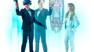 Produktentwicklungs-Teams arbeiten heute über mehrere Standorte hinweg verteilt. Eine VR-Konferenz ermöglicht es dezentralisierten Teams, gemeinsam an virtuellen 3D-CAD-Prototypen zu arbeiten. (We Are)