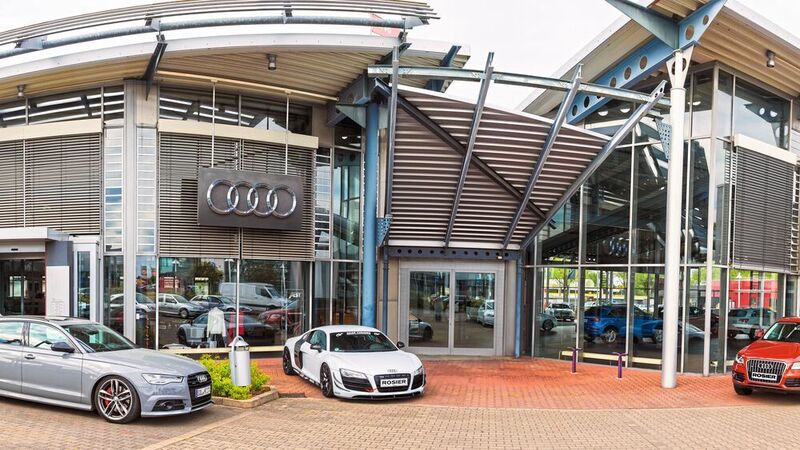 Mit der VW-Konzernmarke Audi ist die Rosier-Gruppe an insgesamt zwei Standorten aktiv – hier in Stendal. (Rosier)