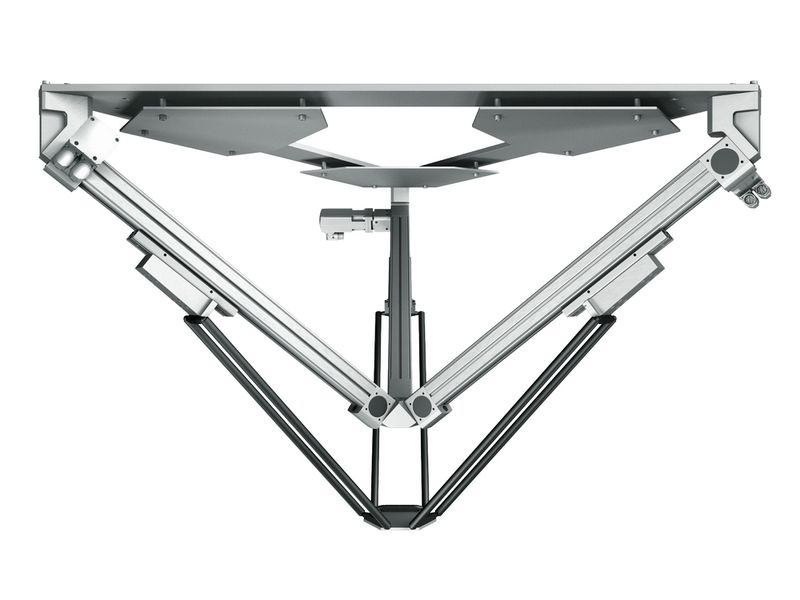 Die Tripod-Kinematik ist ein gutes Beispiel für flexible Handhabungstechnik. (Archiv: Vogel Business Media)