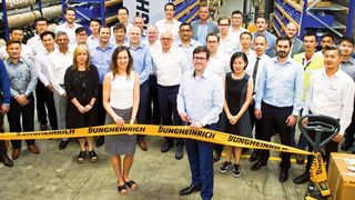 Im neuen Ersatzteillager von Jungheinrich in Singapur sind Lift-Regale und Li-Ion-Technologie des Unternehmens im Einsatz. (Jungheinrich)