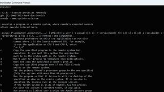„Psexec“ kann Befehle in der Befehlszeile über das Netzwerk ausführen.  (Bild: Thomas Joos)