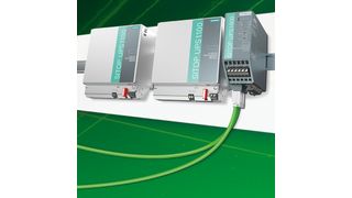 Mit der unterbrechungsfreien Gleichstromversorgung Sitop UPS1600 stellt Siemens die erste DC-USV mit integrierten Industrial-Ethernet-/Profinet-Schnittstellen vor (Bild: Siemens)