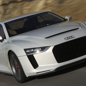 Das Audi-Quattro-Konzept wird von einem 408-PS-starken Fünfzylinder angetrieben.