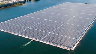 In Deutschland wurde jetzt die größte schwimmende Photovoltaikanlage eingeweiht (Symbolbild). Lesen Sie hier, was die alles leistet ... (Bild: Aircracks)