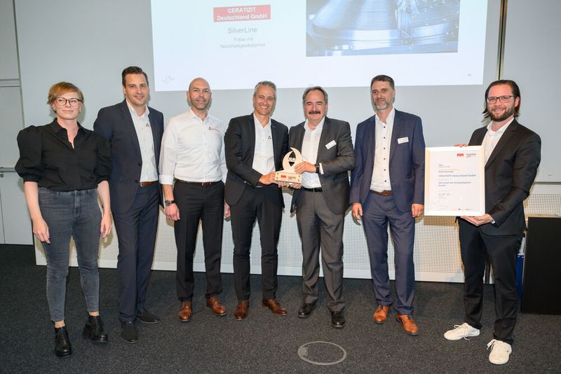 Die Ceratizit Deutschland GmbH hat den MM Award zur AMB in der Kategorie Präzisionswerkzeuge gewonnen. (Bild: Sebastian Hauenstein)