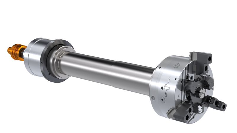 SMW eröffnet mit einem Konzept auch für bestehende konventionelle Spannfutter den Weg in die digitale Fabrik.(Bild:  SMW-Autoblok)