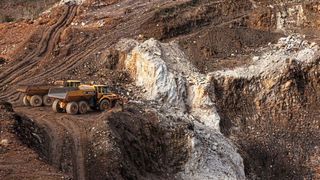 Lithium mining in a quarry in Portugal. Researchers at MIT have developed a low-temperature process for extracting battery-grade lithium from the widely available mineral spodumene. (Image:freely licensed)