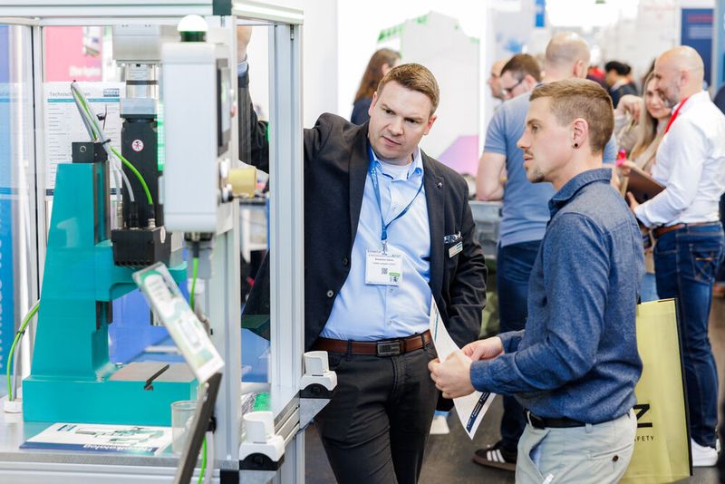 Die all about automation in Friedrichshafen wächst: Sowohl bei der Besucherzahl als auch bei der Anzahl der Aussteller hat die Automationsplattform am Bodensee um mehr als 20 Prozent zugelegt. (Bild: Easyfairs)