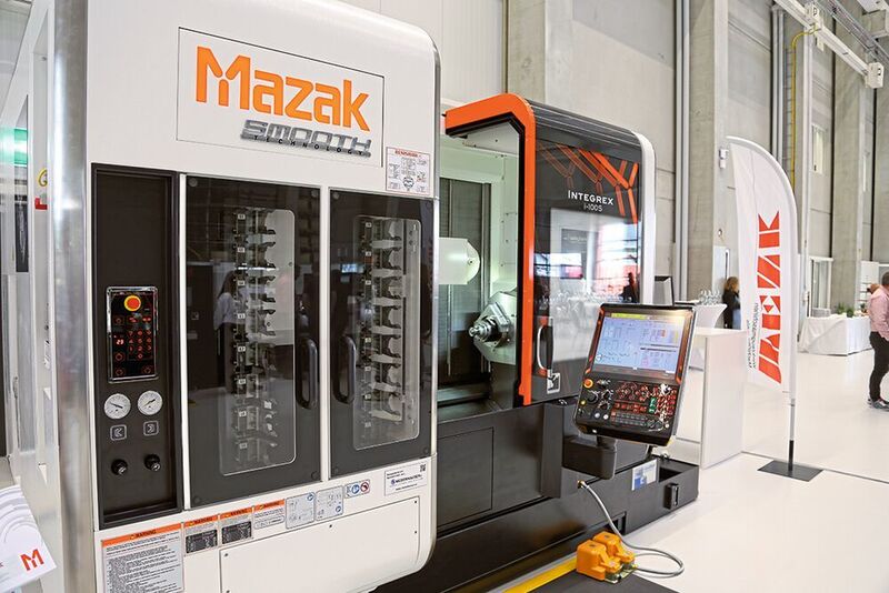 Wenk AG est notamment le revendeur en Suisse de la marque Mazak. Ici le centre d'usinage Integrex i-100S. (JR Gonthier MSM)