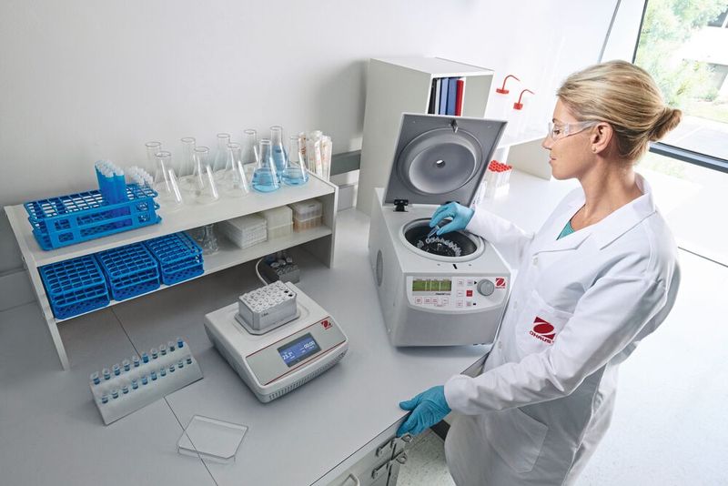 Ohaus Frontier 5000 Serie: Mikrozentrifuge ud Shaker für Inkubation, Kühlen und Heizen (Bild: Ohaus Corporation)