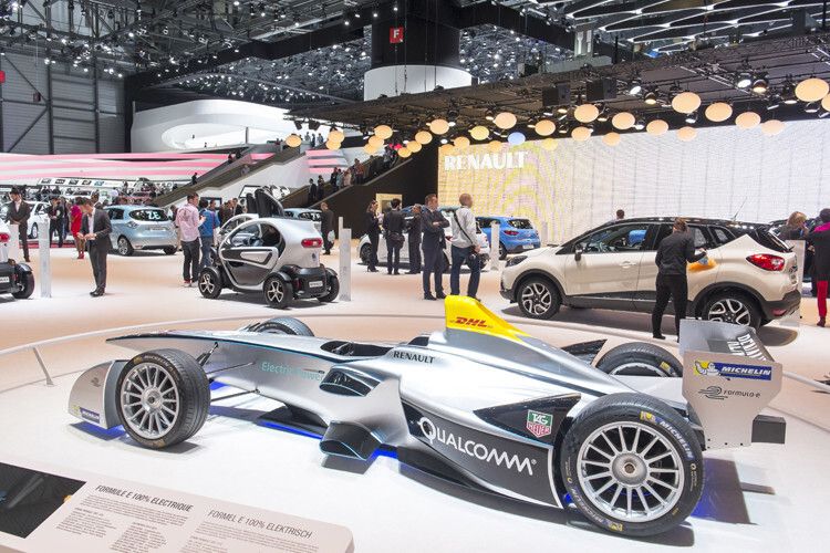 E-Renner: Beim französischen Autobauer stand im vergangenen Jahr das Thema Elektro-Mobilität ganz hoch im Kurs. (Foto: Autosalon Genf)