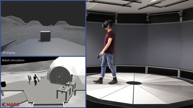 In Teleoperationen, wenn der Mensch nicht vor Ort sein kann, könnte ein Roboter zum persönlichen Assistenten werden. (Bild: DFKI)