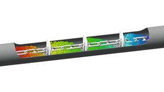 Unterschiedliche Partikelformen in einem Stauscheibenförderer (Bild: Becker 3D)