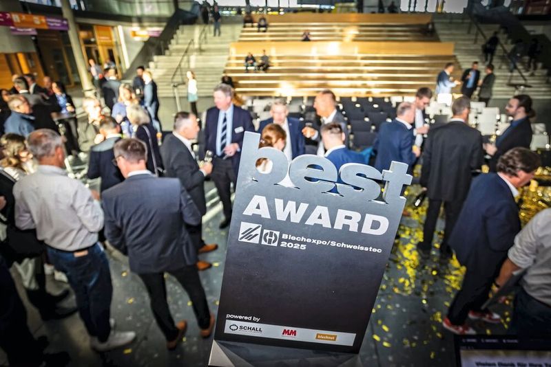 Impressionen der Verleihung des „best Award“ 2025 am ersten Messetag. (Bild: Jürgen Biniasch)