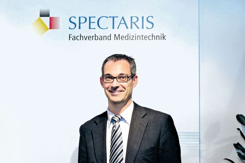 „Die Branche knüpft nahtlos an den Erfolg des Vorjahres an“, Marcus Kuhlmann, Leiter Fachverband Medizintechnikim Industrieverband Spectaris. (Spectaris)