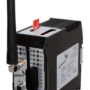 Mit Dataeagle Compact 2530 können E/As direkt und vollautomatisiert über Internet- beziehungsweise Mobilfunk-Verbindungen von Aussenstationen an eine Leitstelle übertragen werden.