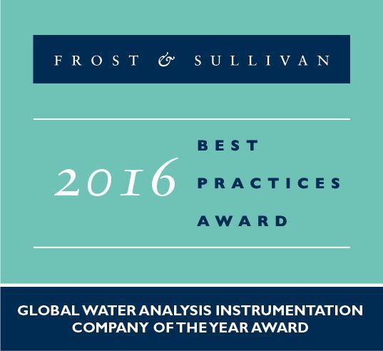 Frost & Sullivan hat Endress+Hauser als „Global Company of the Year“ in der Wasseranalysetechnik ausgezeichnet. (Endress + Hauser)
