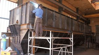 Wälzbetttrockner für die Aufbereitung von organischen Reststoffen.  (Bild: Allgaier)