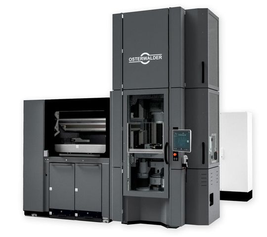 MPneo 480 multi-plate electric powder press. (Source:  Osterwalder Technology)