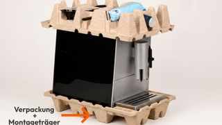 Ob sich die Kombination aus Verpackung und Montageträger wirtschaftlich rechnet, entscheidet nicht der Stückpreis des Trägers. (Bild: Buhl-Paperform)