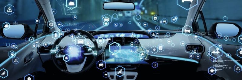 Digitales Cockpit: Moderne Armaturentafeln in Fahr- und Flugzugen integrieren immer mehr auch sicherheitsrelevante Funktionen – etwa Objektmarkierung in Head-up-Displays. Digitales Cockpit: Moderne Armaturentafeln in Fahr- und Flugzugen integrieren immer mehr auch sicherheitsrelevante Funktionen – etwa Objektmarkierung in Head-up-Displays.