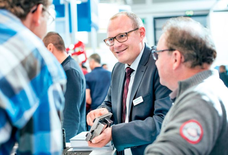 Informationen rund um die Welt der Normalien gibt es am Stand von Meusburger.